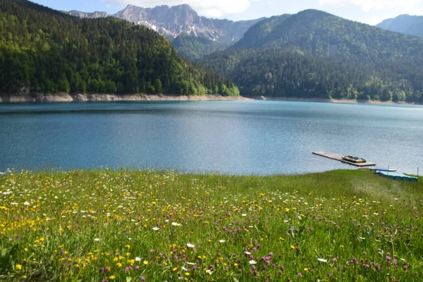 Colori Del Lago Sauris — Fotografia de Stock