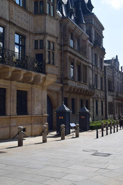 Luxemburg Stadt Besondere Ecken Und Historische Gebäude — Stockfoto