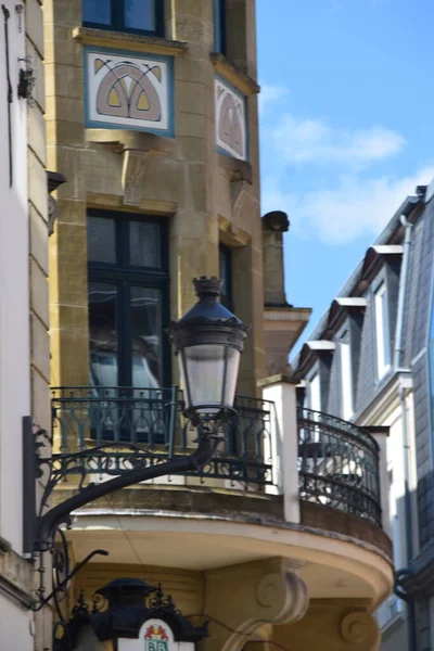 Luxemburg Stadt Besondere Ecken Und Historische Gebäude — Stockfoto