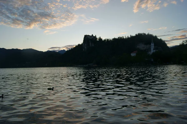 Lago de sangramento — Fotografia de Stock