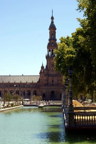 Plaza de España Sevilla — Foto de Stock