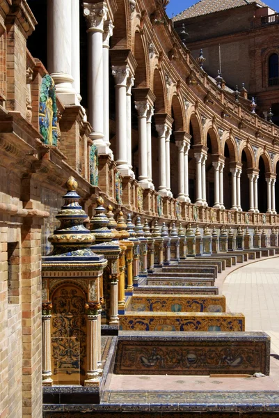 Plaza de Espana Sevilla — Stock Photo, Image