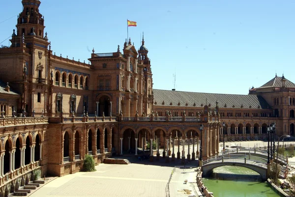 Plaza de espana sevilla — Zdjęcie stockowe