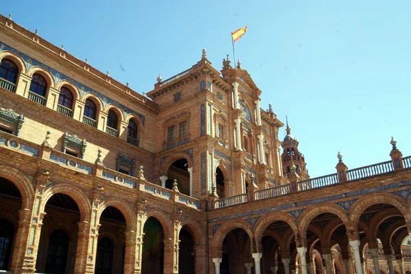 Plaza de España Sevilla — Foto de Stock