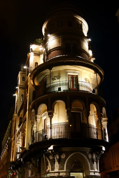 Sevilla de noche — Foto de Stock