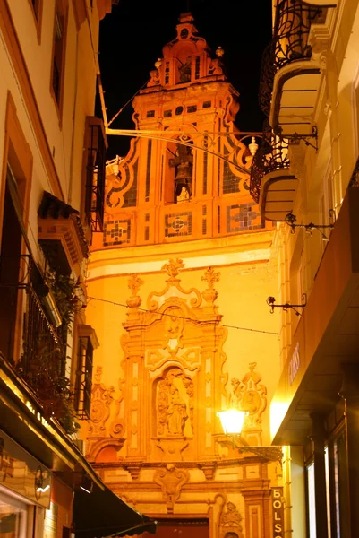 Sevilla de noche — Foto de Stock