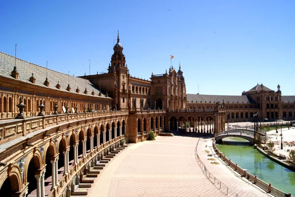 Plaza de Espana Sevilla Stock Image