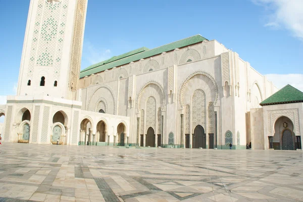 Moschee und Casablanca Stockbild