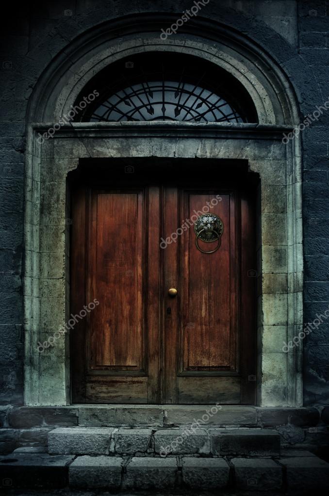Haunted House Door