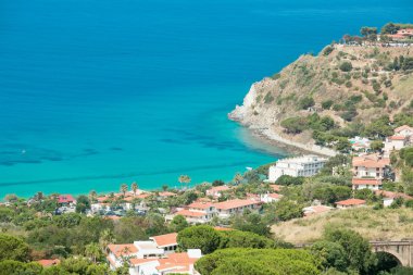 Capo Vaticano, Calabria, İtalya. Grotticelle beach