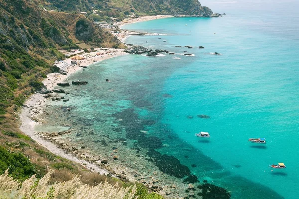 Beauty coastline at Capo Vaticano on the Tyrrhenian Sea — Stock Photo, Image