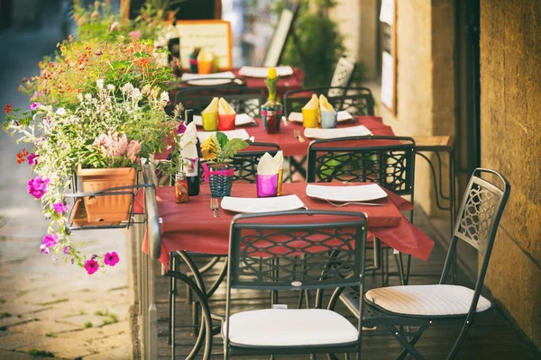 Small cafe in Tuscany, Italy — Stock Photo, Image
