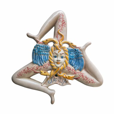 Sicilya, İtalya triskelion - devlet sembolleri
