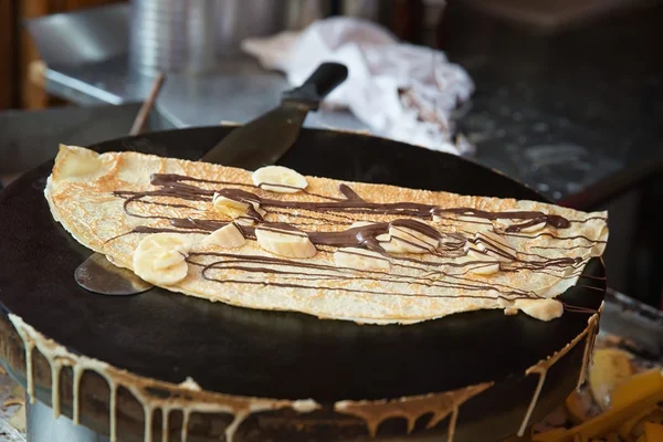 Parijs pannenkoek — Stockfoto