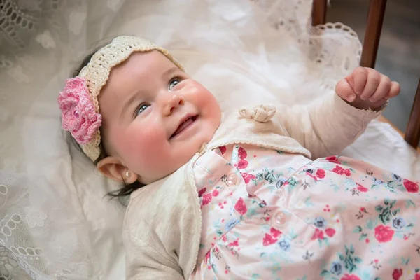 Charming baby - five month old — Stock Photo, Image