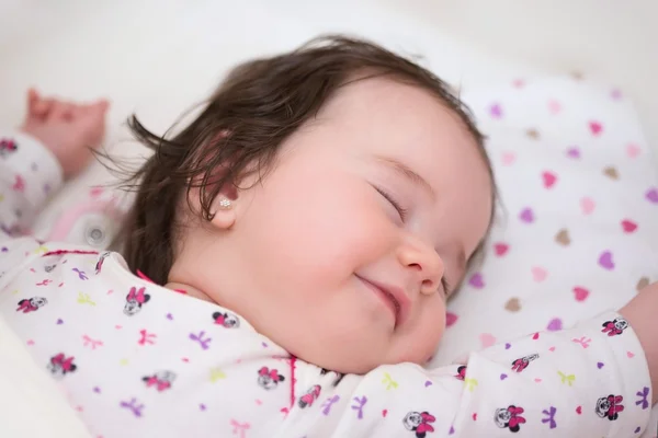 Sleeping baby girl — Stock Photo, Image