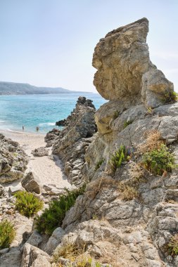 Plajlar içinde Vibo Valentia eyaletinde (Capo Vaticano)