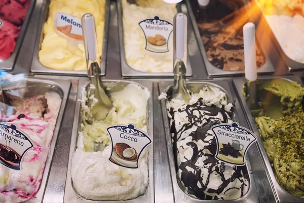 Ice cream trays — Stock Photo, Image