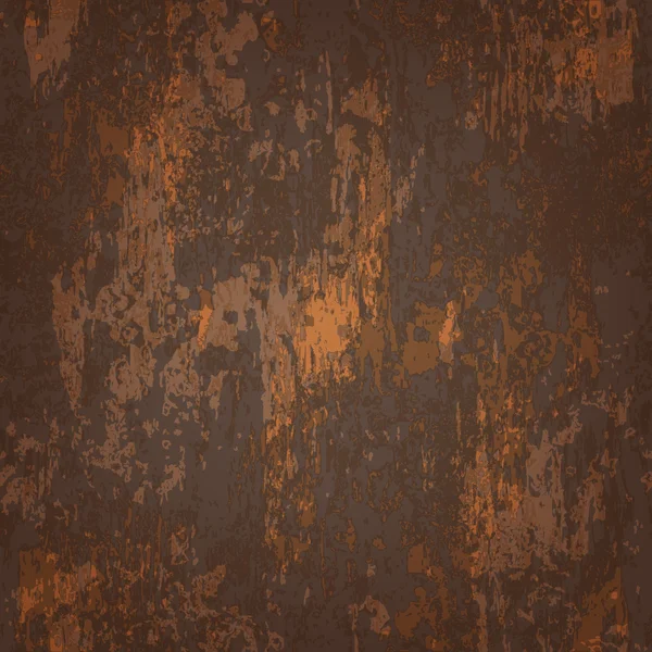 Abstract seamless texture of rusted metal — Stock Vector