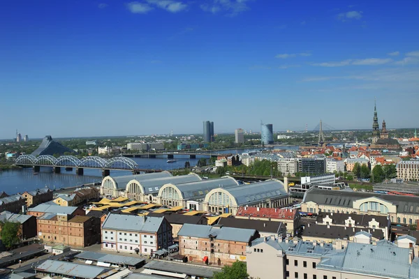 Old Riga Panorama — Stock Photo, Image