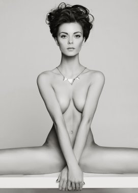 zarif çıplak kadın