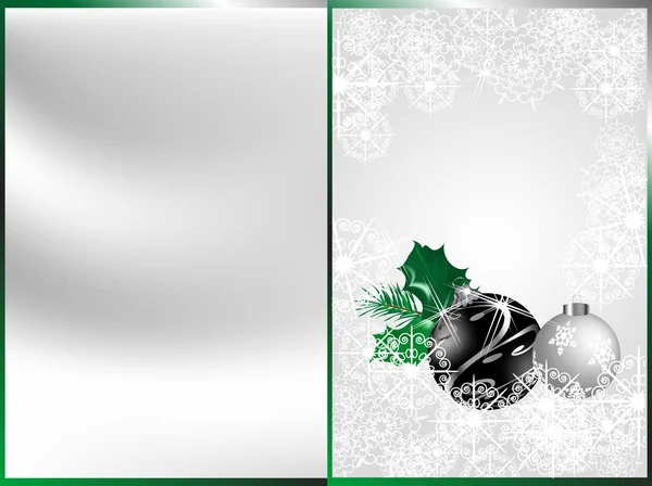 Navidad negra — Archivo Imágenes Vectoriales