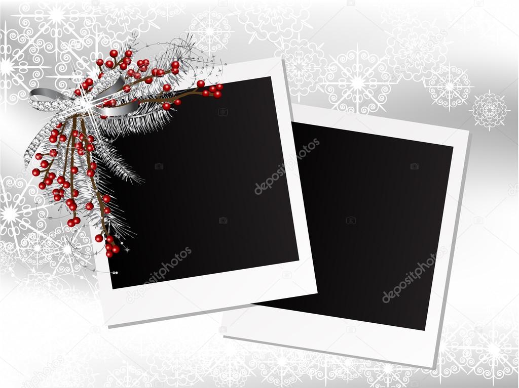 Christmas photo frames