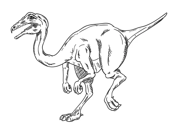 ベクトル - 小さな恐竜 — ストックベクタ