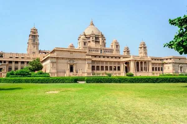 Umaid Bhawan Palace Rajasthan dış görünümü — Stok fotoğraf