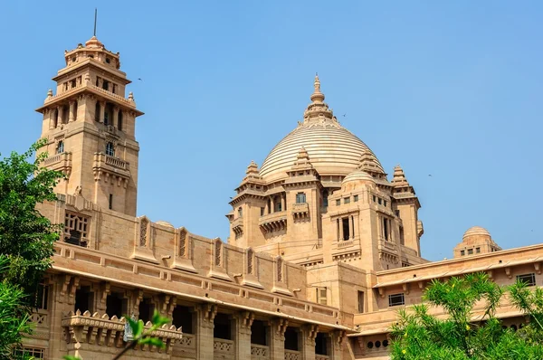 Umaid Bhawan Palace Rajasthan dış görünümü — Stok fotoğraf