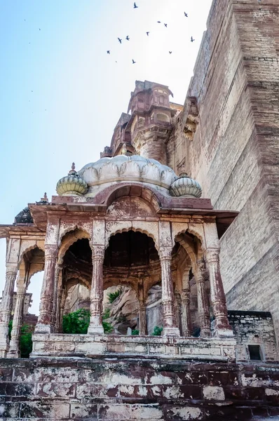 Mehrangarh 堡，拉贾斯坦邦，焦特布尔，印度各地的 — 图库照片