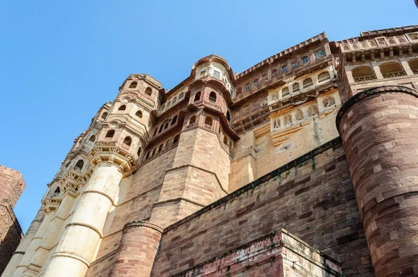 Différentes parties du fort Mehrangarh, Rajasthan, Jodhpur, Inde — Photo