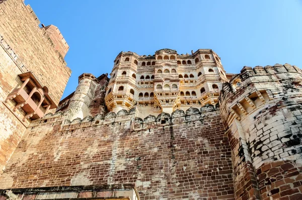 Diferentes partes de Mehrangarh Fort, Rajastán, Jodhpur, India —  Fotos de Stock