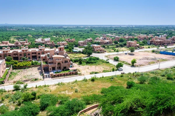 Jodhpur kenti Umaid Bhawan üzerinden — Stok fotoğraf