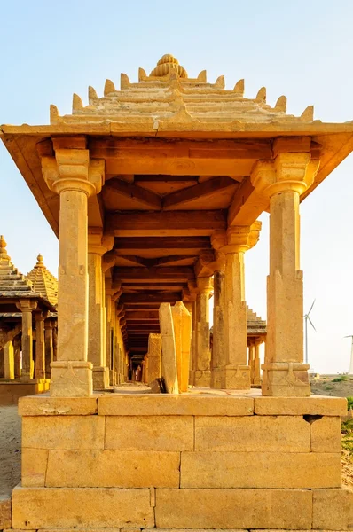 Cenotaphs of Bada Bagh, King's memorials — Stock Photo, Image