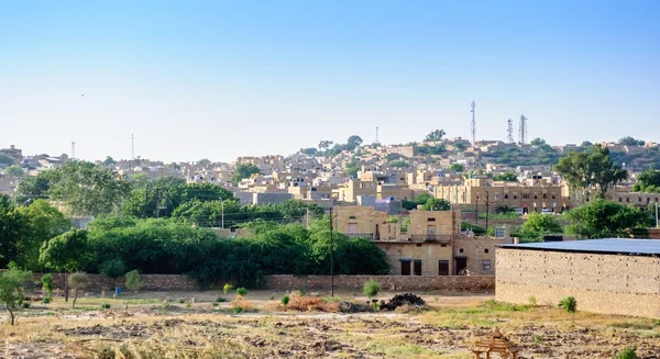 Landskab i Jaisalmer, Rajasthan - Stock-foto