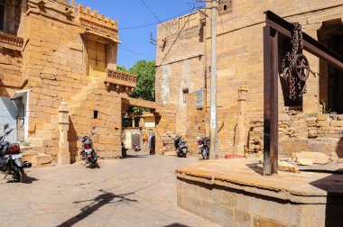 Jaisalmer, Rajasthan Hindistan altın Fort