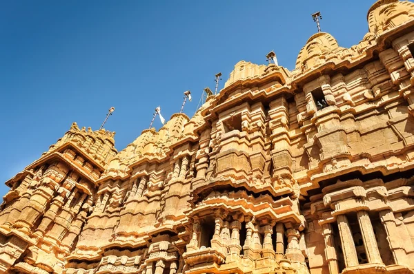 Hindu-Tempel innerhalb der goldenen Festung von Jaisalmer, Rajasthan — Stockfoto