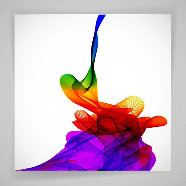 Mehrfarbige abstrakte helle Hintergrund. Elemente für die Gestaltung. — Stockvektor