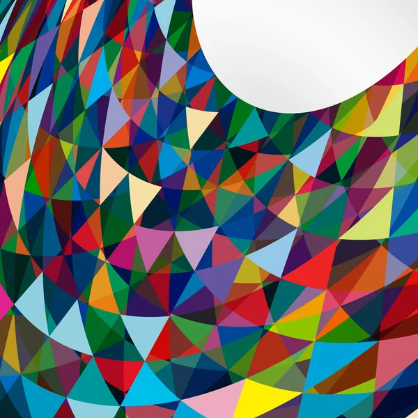 Multicolor abstrato fundo brilhante com triângulos . —  Vetores de Stock