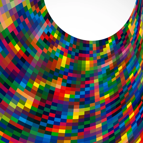 Mehrfarbiger abstrakter Hintergrund mit hellen Elementen für das Design. — Stockvektor