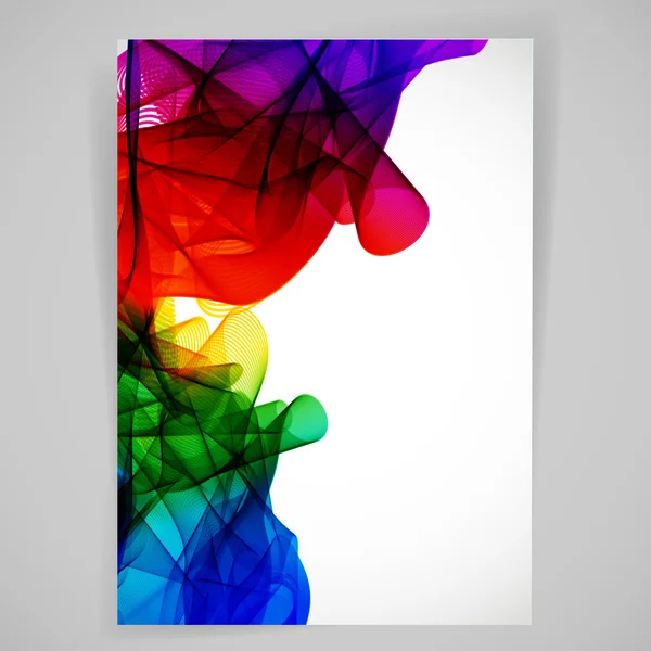 Mehrfarbige abstrakte helle Hintergrund. Elemente für Design. eps1 — Stockvektor