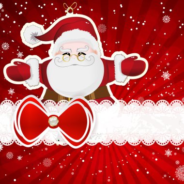 Noel arka plan christmas dekor elemanları, vektör illus ile