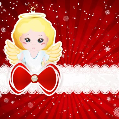 Noel arka plan christmas dekor elemanları, vektör illus ile