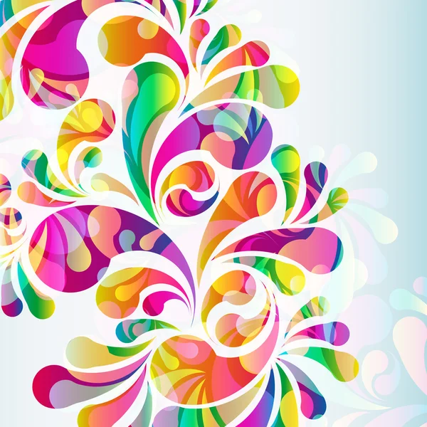 soyut renkli yay açılan arka plan.