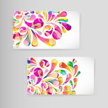 örnek kartvizit parlak Gözyaşı damlası şeklindeki kemerli.