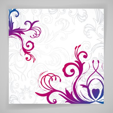 tasarlamak vektör çiçek arka plan ile oryantal çiçek.