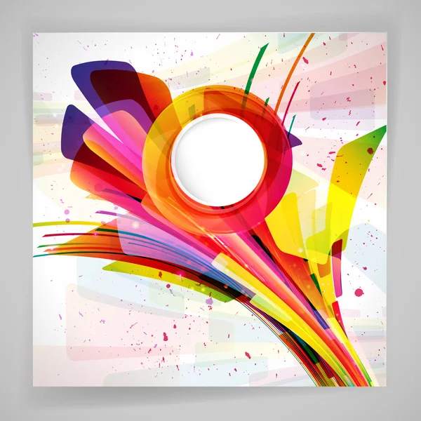 Fondo brillante abstracto multicolor. Elementos para el diseño. Eps1 — Archivo Imágenes Vectoriales