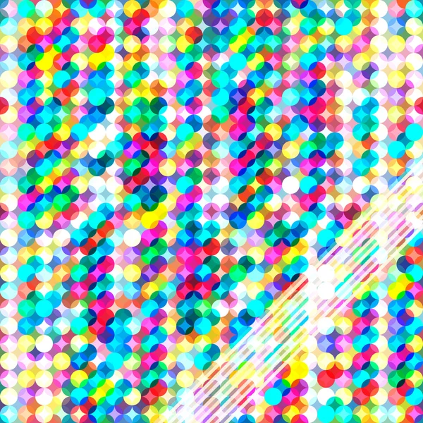 Багатобарвний абстрактний яскравий фон з колами . — стоковий вектор