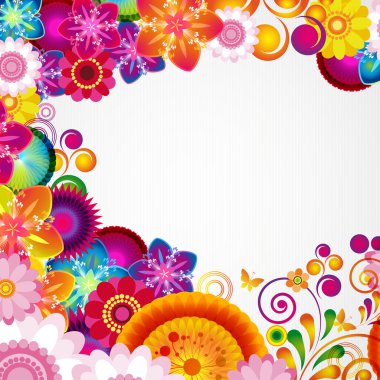 Hediyelik bayram çiçek tasarım arka plan.